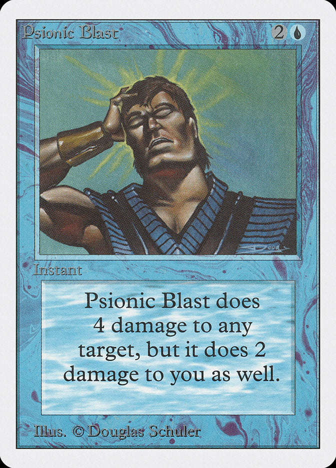 Psionic Blast [Unlimited Edition] | Kessel Run Games Inc. 