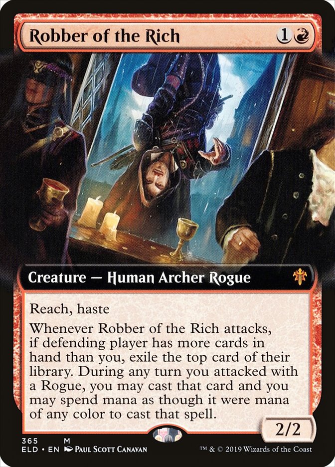 Robber of the Rich (Extended Art) [Throne of Eldraine] | Kessel Run Games Inc. 