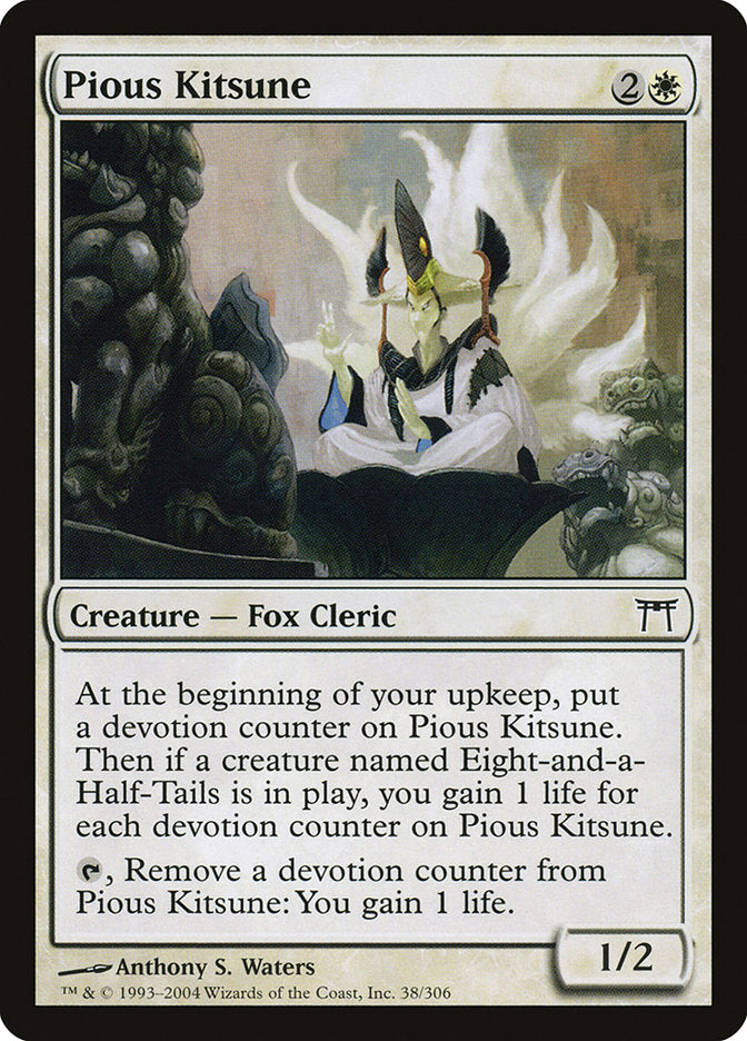Pious Kitsune [Champions of Kamigawa] | Kessel Run Games Inc. 