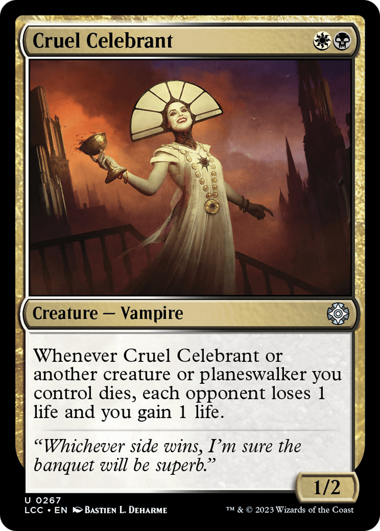 Cruel Celebrant [The Lost Caverns of Ixalan Commander] | Kessel Run Games Inc. 