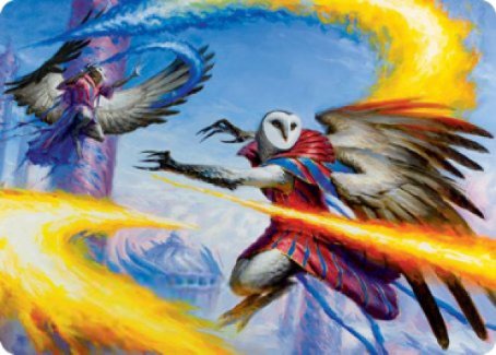 Teach by Example Art Card [Strixhaven: School of Mages Art Series] | Kessel Run Games Inc. 