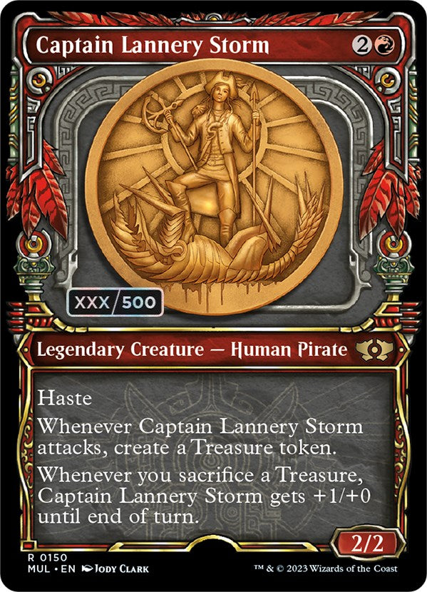 Captain Lannery Storm (Serialized) [Multiverse Legends] | Kessel Run Games Inc. 