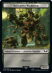 Astartes Warrior // Plaguebearer of Nurgle Double-Sided Token [Warhammer 40,000 Tokens] | Kessel Run Games Inc. 