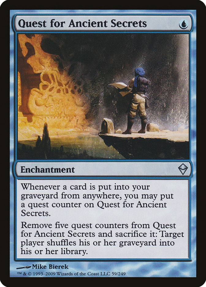 Quest for Ancient Secrets [Zendikar] | Kessel Run Games Inc. 