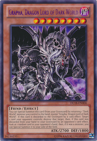 Grapha, Dragon Lord of Dark World (Purple) [DL18-EN006] Rare | Kessel Run Games Inc. 