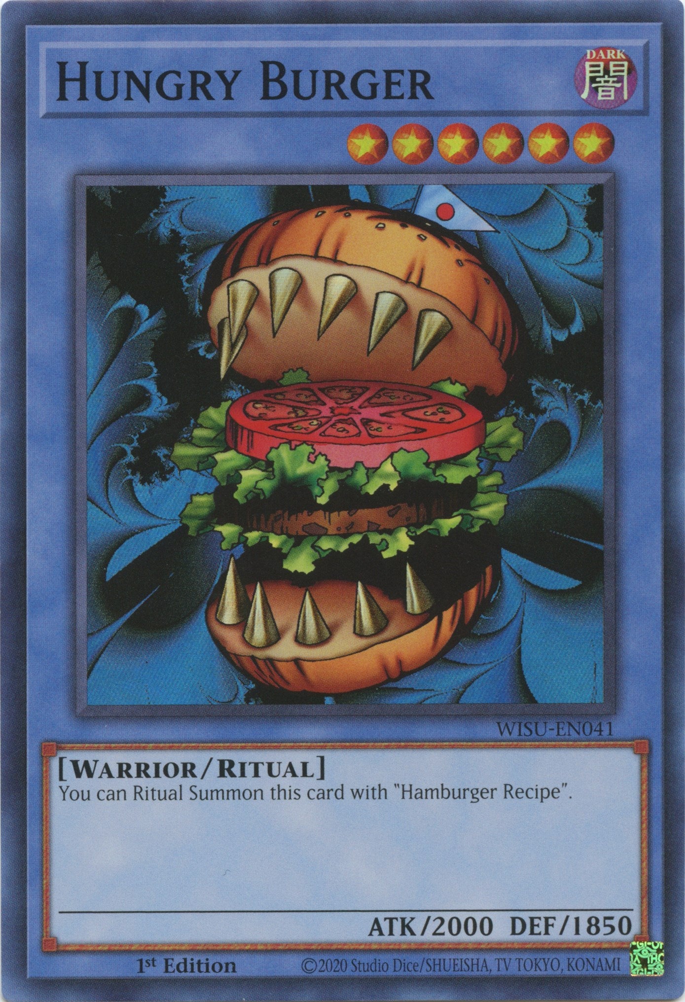 Hungry Burger [WISU-EN041] Super Rare | Kessel Run Games Inc. 