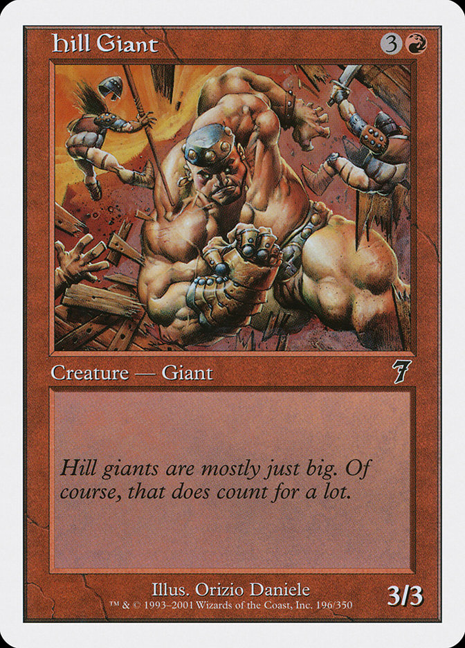 Hill Giant [Seventh Edition] | Kessel Run Games Inc. 