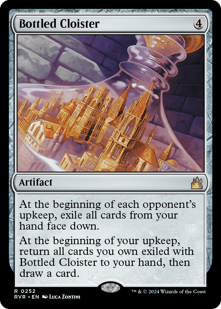 Bottled Cloister [Ravnica Remastered] | Kessel Run Games Inc. 