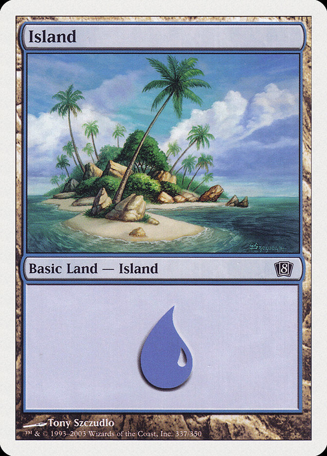 Island (337) [Eighth Edition] | Kessel Run Games Inc. 