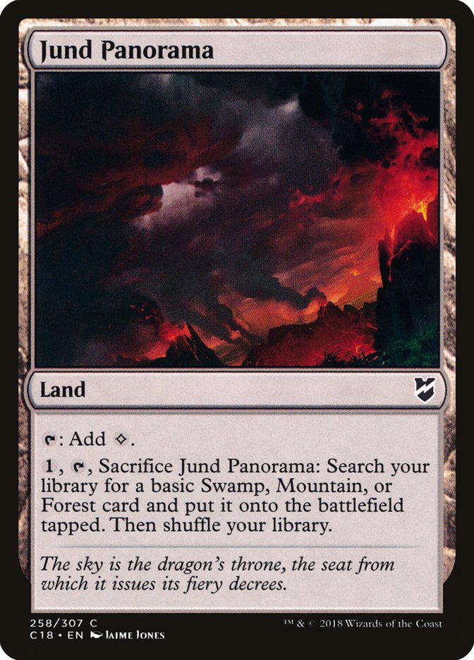 Jund Panorama [Commander 2018] | Kessel Run Games Inc. 