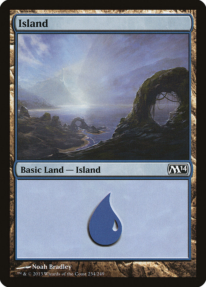 Island (234) [Magic 2014] | Kessel Run Games Inc. 