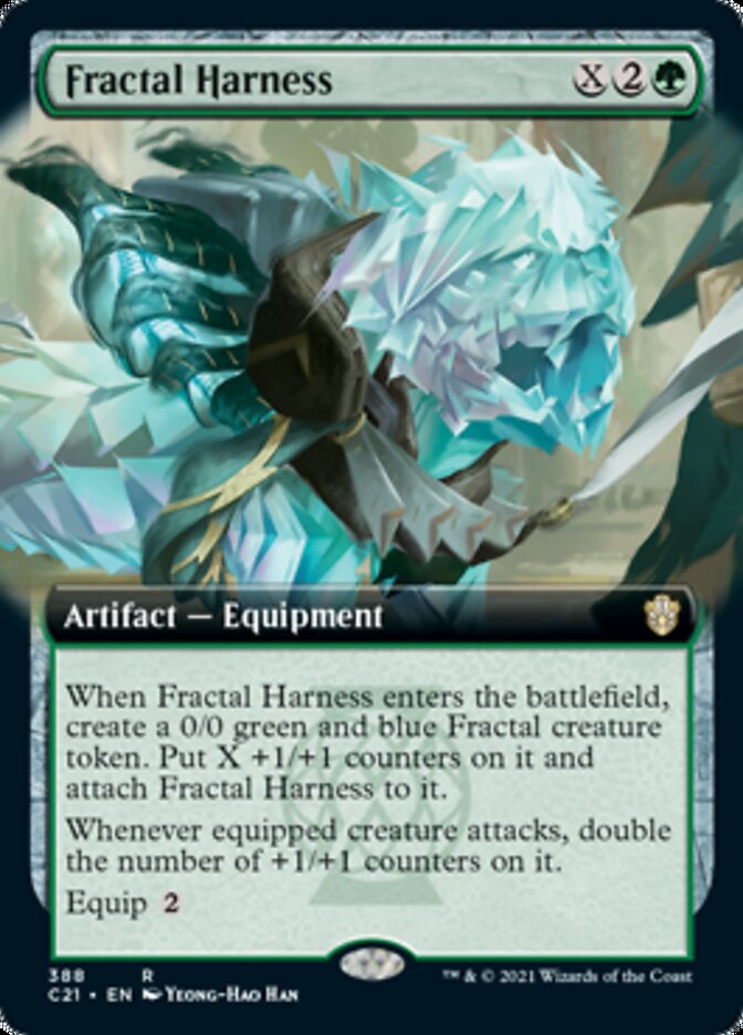 Fractal Harness (Extended Art) [Commander 2021] | Kessel Run Games Inc. 