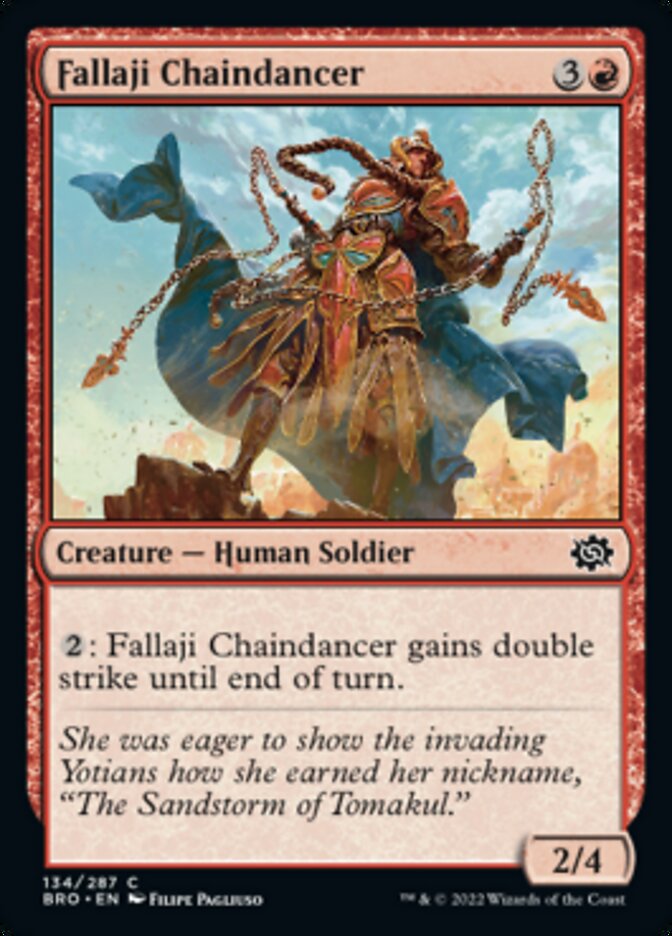 Fallaji Chaindancer [The Brothers' War] | Kessel Run Games Inc. 