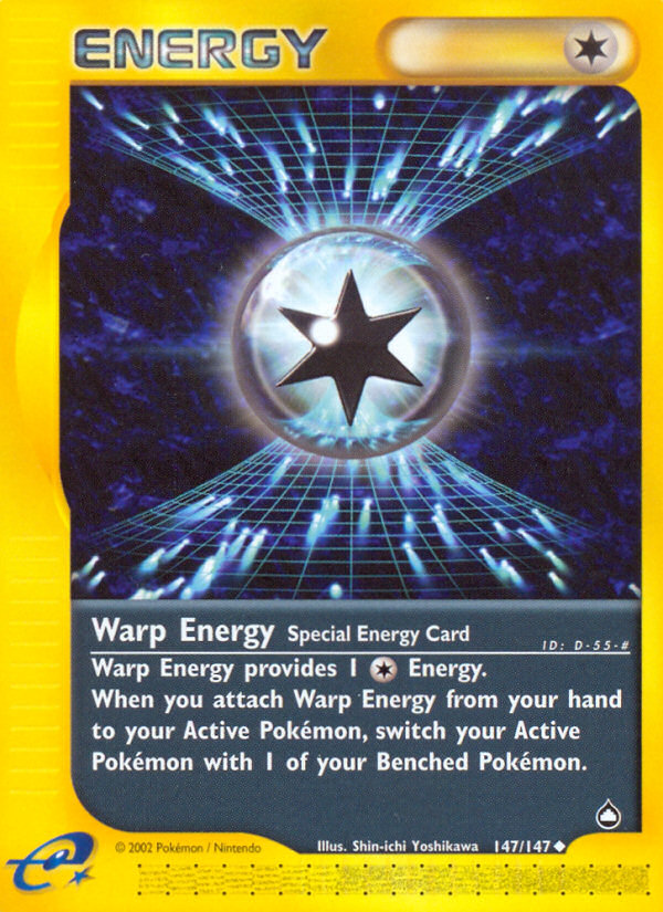 Warp Energy (147/147) [Aquapolis] | Kessel Run Games Inc. 