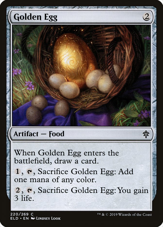 Golden Egg [Throne of Eldraine] | Kessel Run Games Inc. 