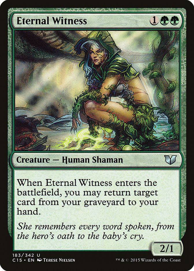 Eternal Witness [Commander 2015] | Kessel Run Games Inc. 