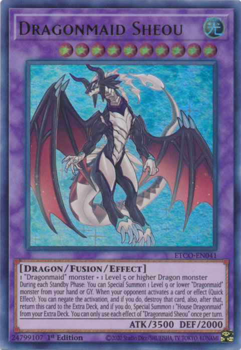Dragonmaid Sheou [ETCO-EN041] Ultra Rare | Kessel Run Games Inc. 