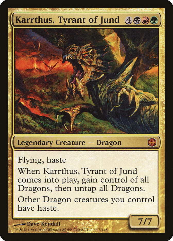 Karrthus, Tyrant of Jund [Alara Reborn] | Kessel Run Games Inc. 