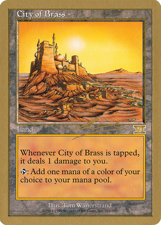 City of Brass (Nicolas Labarre) [World Championship Decks 2000] | Kessel Run Games Inc. 