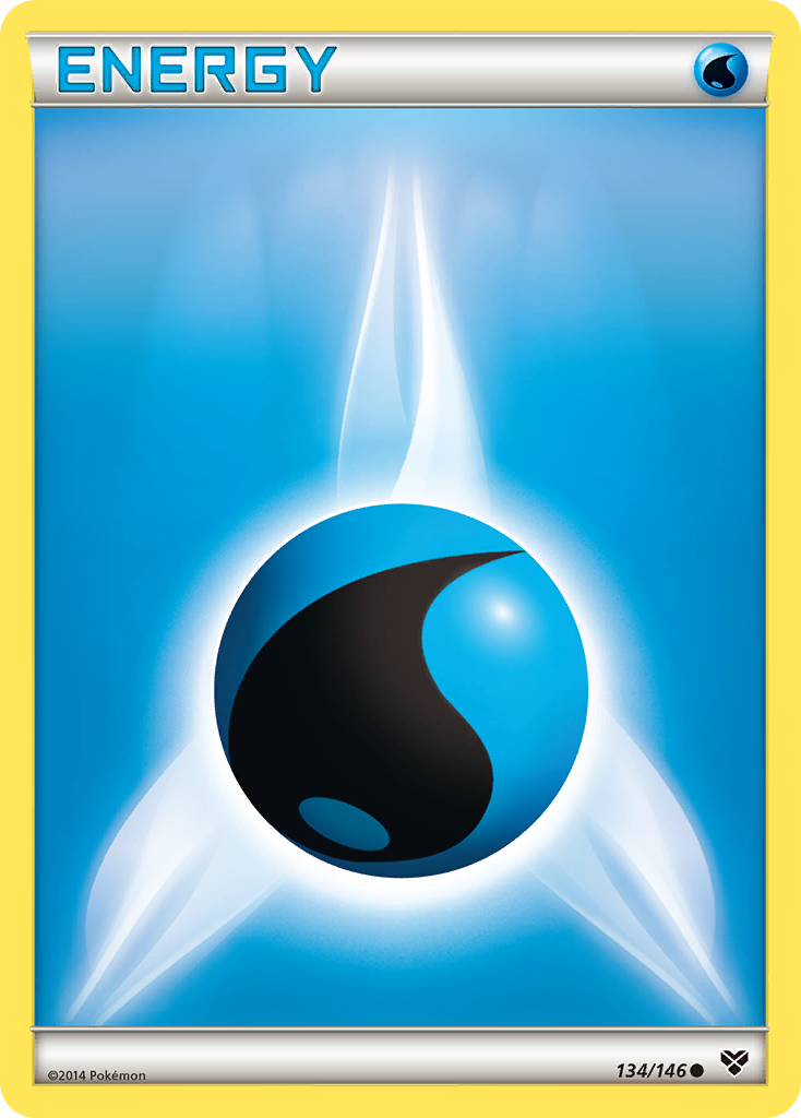Water Energy (134/146) [XY: Base Set] | Kessel Run Games Inc. 