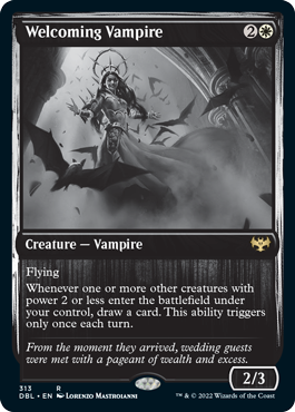 Welcoming Vampire [Innistrad: Double Feature] | Kessel Run Games Inc. 