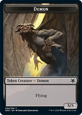 Bird Illusion // Demon Double-Sided Token [Game Night: Free-for-All Tokens] | Kessel Run Games Inc. 