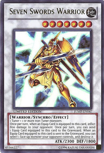 Seven Swords Warrior [JUMP-EN047] Ultra Rare | Kessel Run Games Inc. 