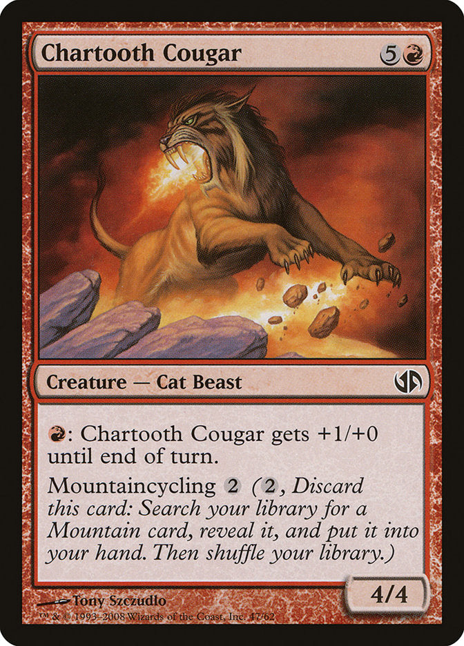 Chartooth Cougar [Duel Decks: Jace vs. Chandra] | Kessel Run Games Inc. 