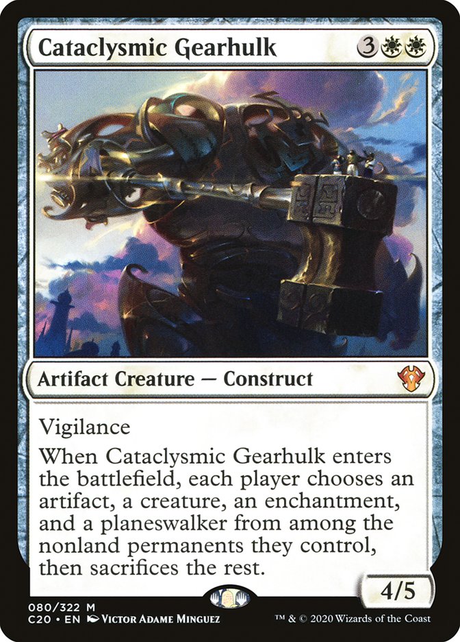 Cataclysmic Gearhulk [Commander 2020] | Kessel Run Games Inc. 