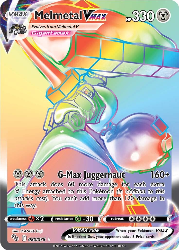 Melmetal VMAX (080/078) [Pokémon GO] | Kessel Run Games Inc. 