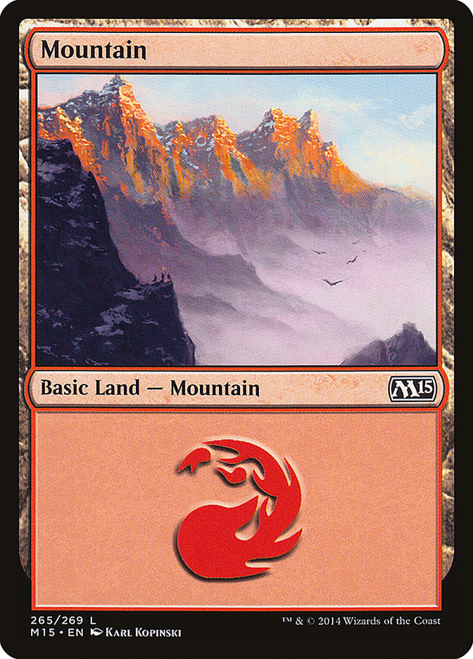 Mountain (265) [Magic 2015] | Kessel Run Games Inc. 