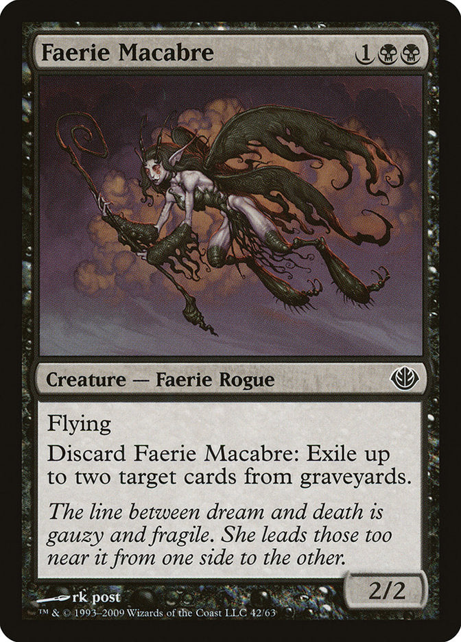 Faerie Macabre [Duel Decks: Garruk vs. Liliana] | Kessel Run Games Inc. 