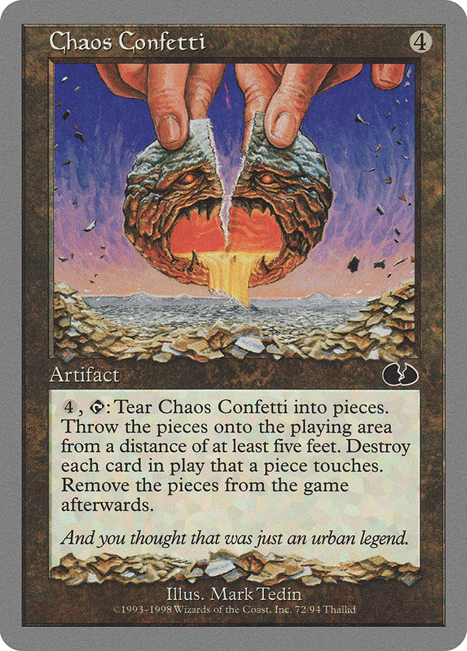 Chaos Confetti [Unglued] | Kessel Run Games Inc. 