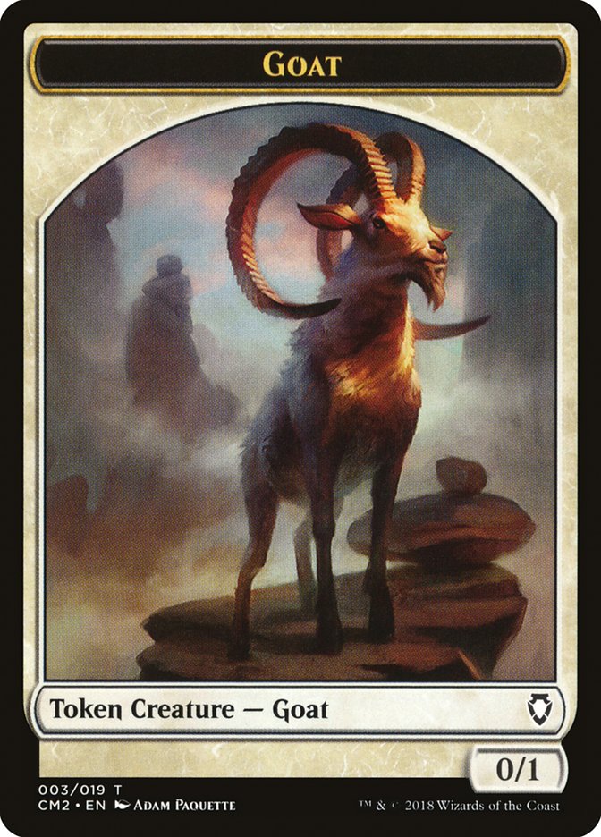 Goat Token [Commander Anthology Volume II Tokens] | Kessel Run Games Inc. 