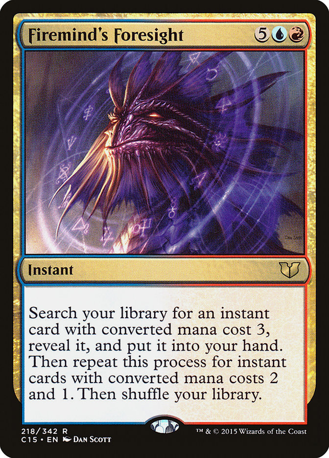 Firemind's Foresight [Commander 2015] | Kessel Run Games Inc. 