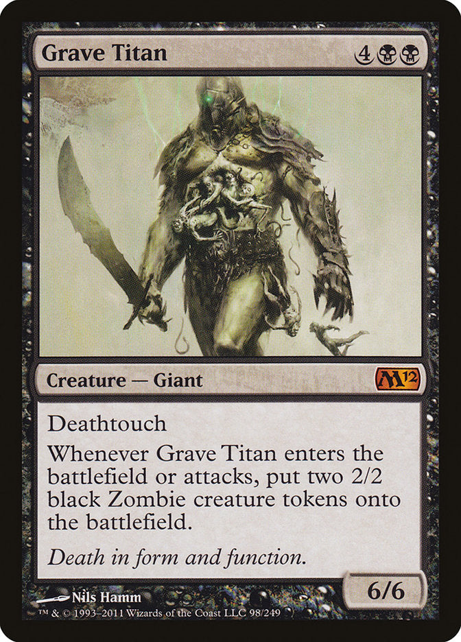 Grave Titan [Magic 2012] | Kessel Run Games Inc. 
