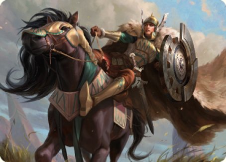 Knight of Dawn's Light Art Card [Dominaria United Art Series] | Kessel Run Games Inc. 