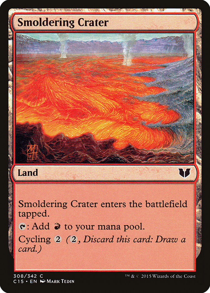 Smoldering Crater [Commander 2015] | Kessel Run Games Inc. 