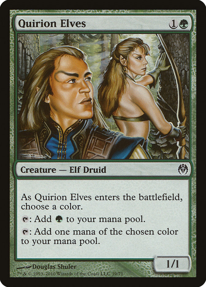 Quirion Elves [Duel Decks: Phyrexia vs. the Coalition] | Kessel Run Games Inc. 