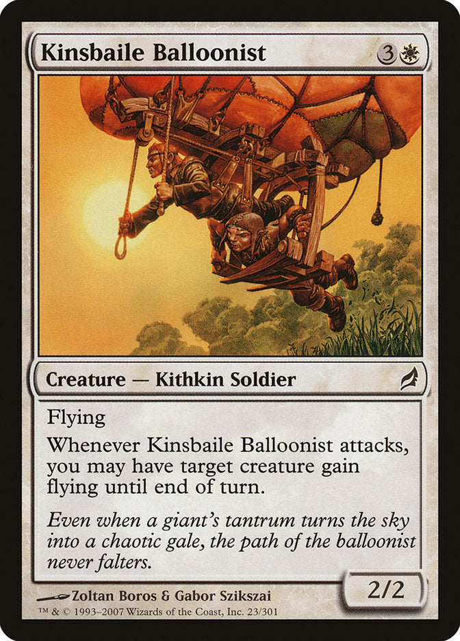 Kinsbaile Balloonist [Lorwyn] | Kessel Run Games Inc. 