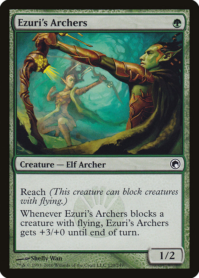 Ezuri's Archers [Scars of Mirrodin] | Kessel Run Games Inc. 