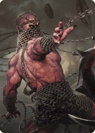 Chain Devil Art Card [Commander Legends: Battle for Baldur's Gate Art Series] | Kessel Run Games Inc. 