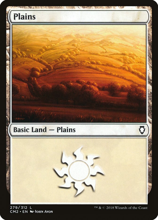 Plains (279) [Commander Anthology Volume II] | Kessel Run Games Inc. 