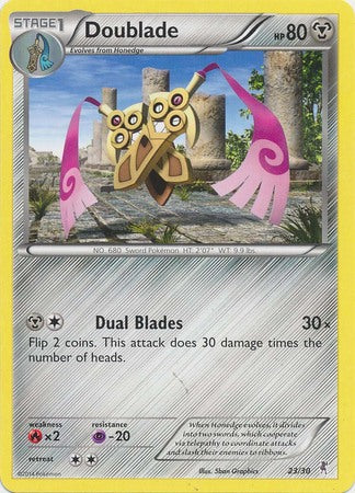 Doublade (23/30) [XY: Trainer Kit 1 - Bisharp] | Kessel Run Games Inc. 