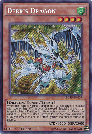 Debris Dragon [LC5D-EN009] Secret Rare | Kessel Run Games Inc. 