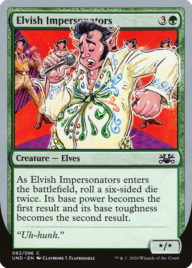 Elvish Impersonators [Unsanctioned] | Kessel Run Games Inc. 