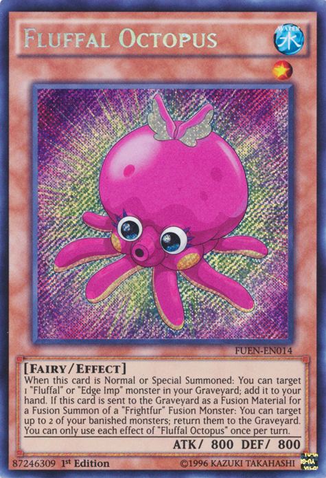 Fluffal Octopus [FUEN-EN014] Secret Rare | Kessel Run Games Inc. 