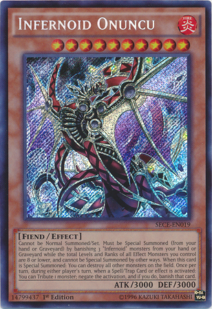 Infernoid Onuncu [SECE-EN019] Secret Rare | Kessel Run Games Inc. 