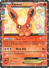 Flareon EX (RC6/RC32) [Generations: Radiant Collection] | Kessel Run Games Inc. 