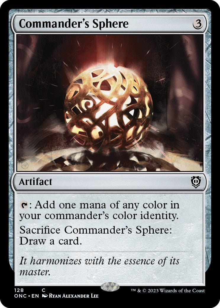 Commander's Sphere [Phyrexia: All Will Be One Commander] | Kessel Run Games Inc. 